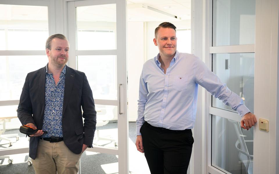 Daniel Lindau och Andreas Ericsson i Hallandsposten